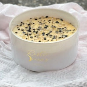 Large 4 Wick Soy Candle - Crystal Infused