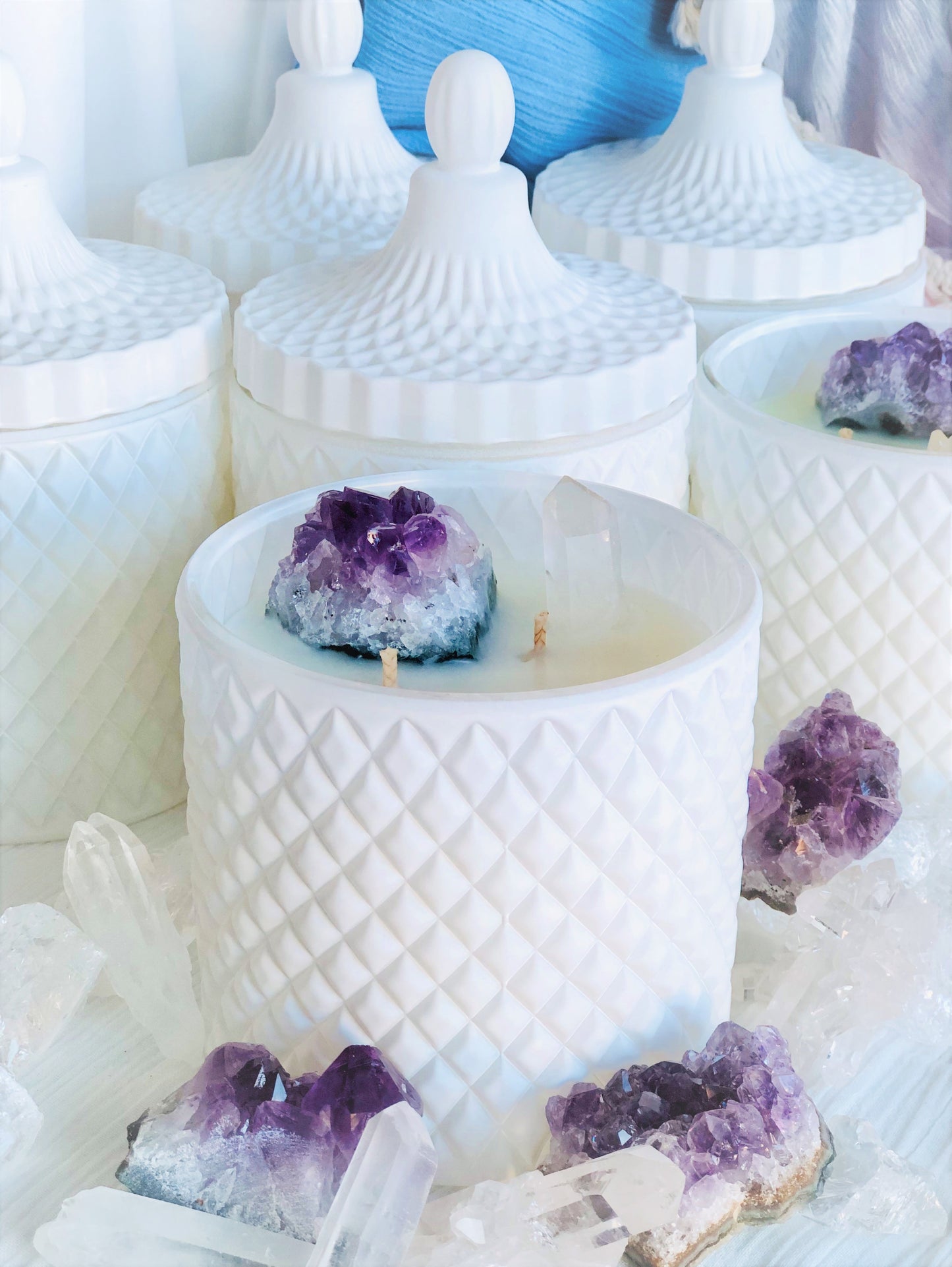 Mystique Collection - Crystal Scented Soy Candles