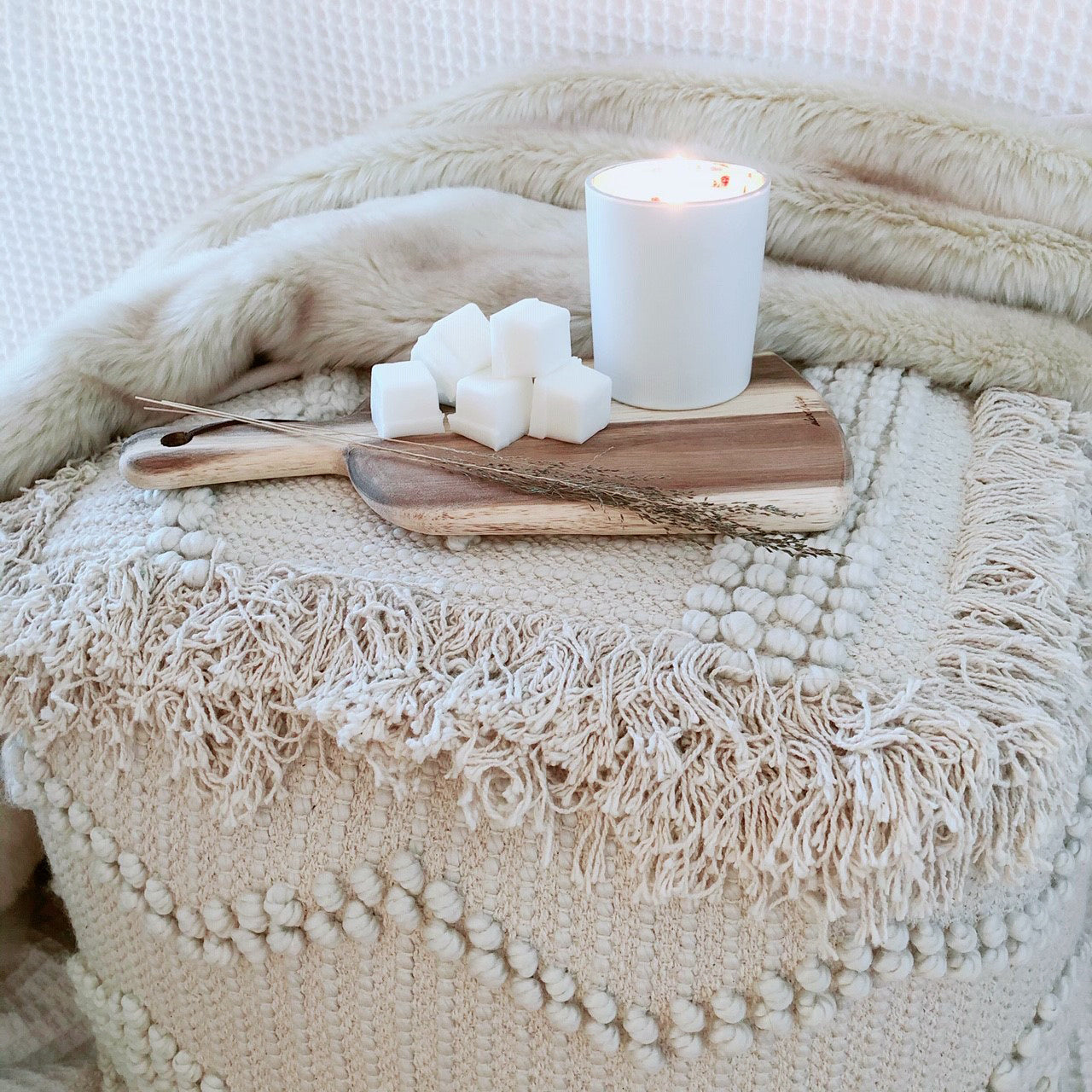 Celestial Collection - Crystal infused Scented Soy Candles