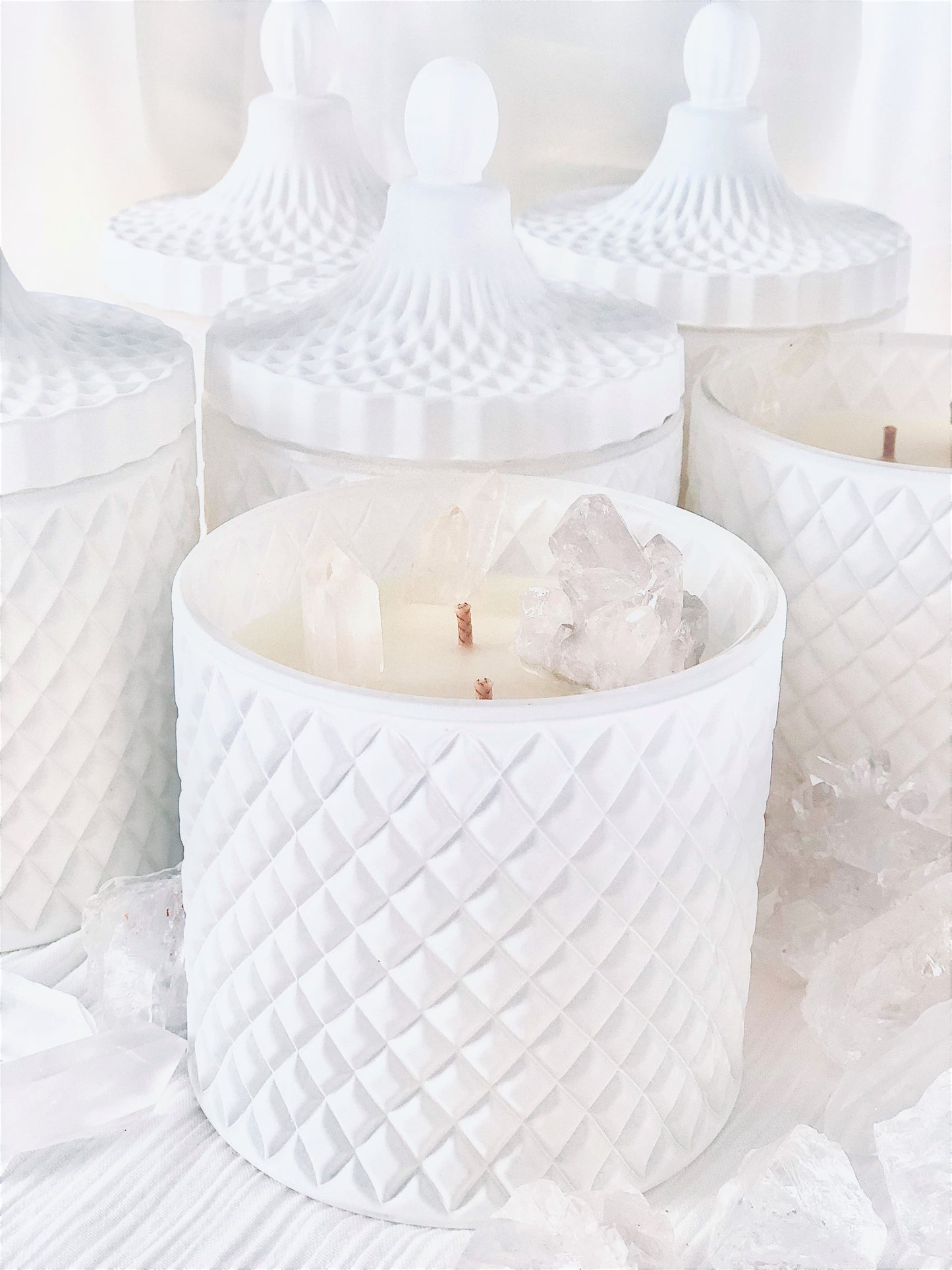 Mystique Collection - Crystal Scented Soy Candles