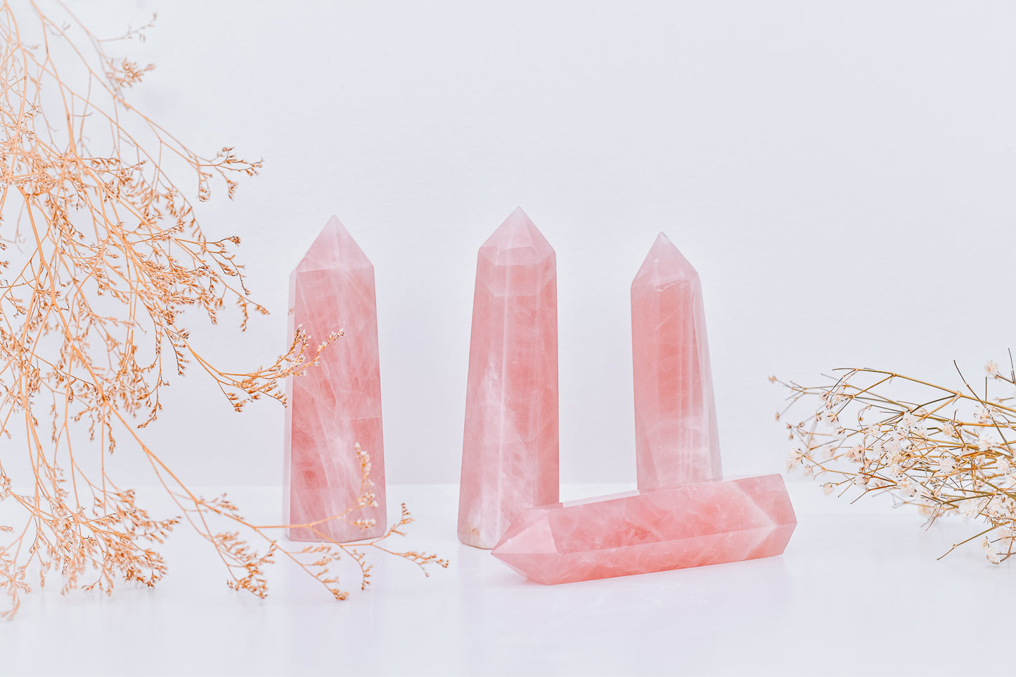 Rose Quartz Generator Tower - Crystals