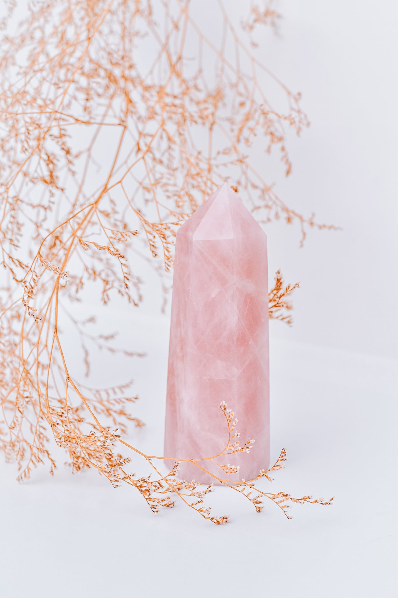 Rose Quartz Generator Tower - Crystals