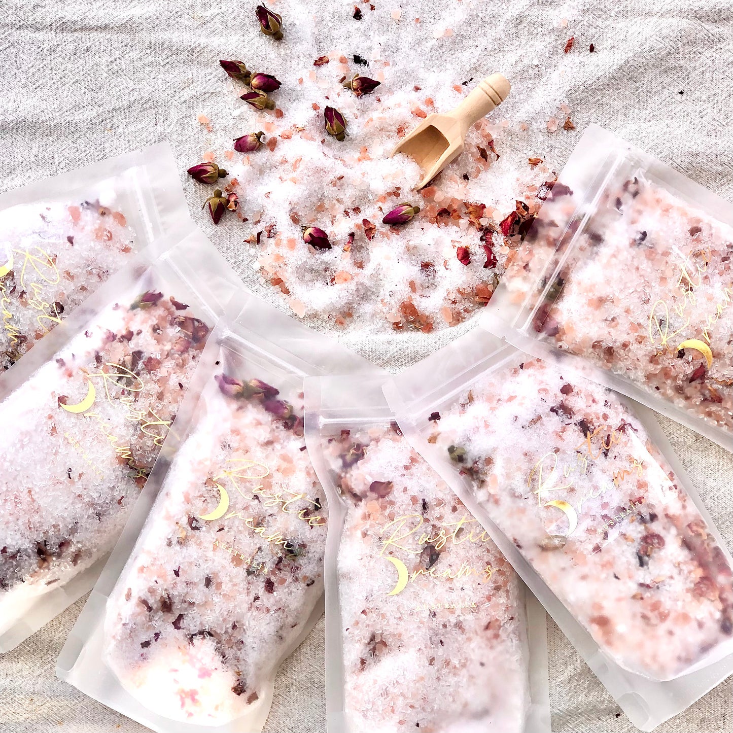 Essential Oil Scented Bath Salts