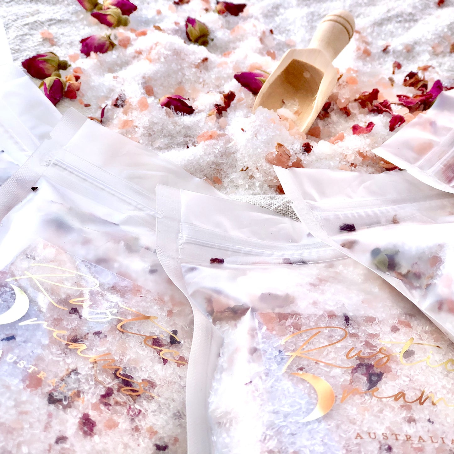 Essential Oil Scented Bath Salts