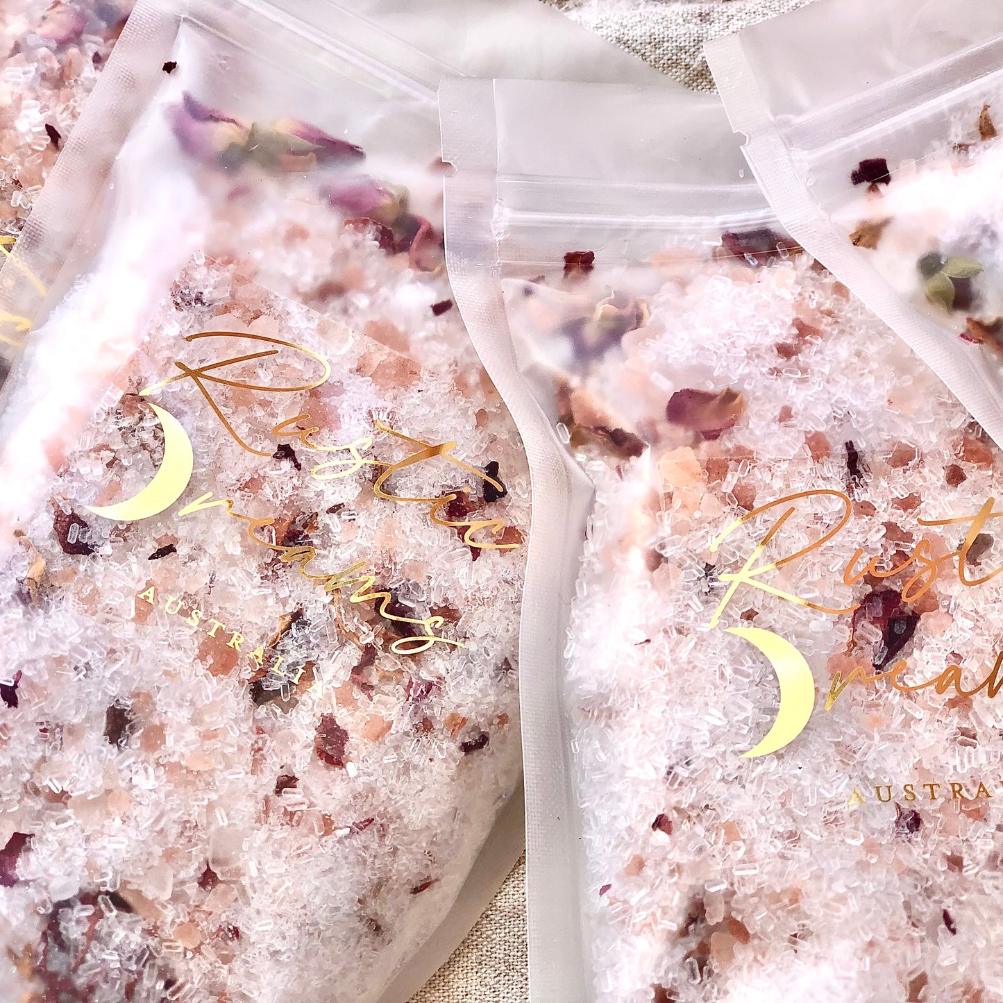 Essential Oil Scented Bath Salts