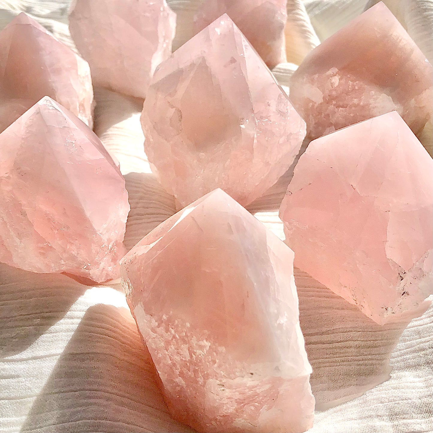 Rose Quartz Gift Box - Scented Soy Candles - Bath Salts