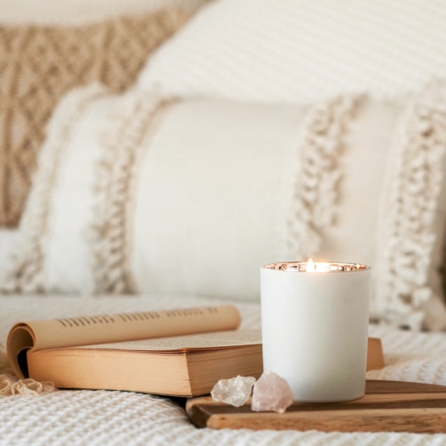 Celestial Collection - Crystal infused Scented Soy Candles