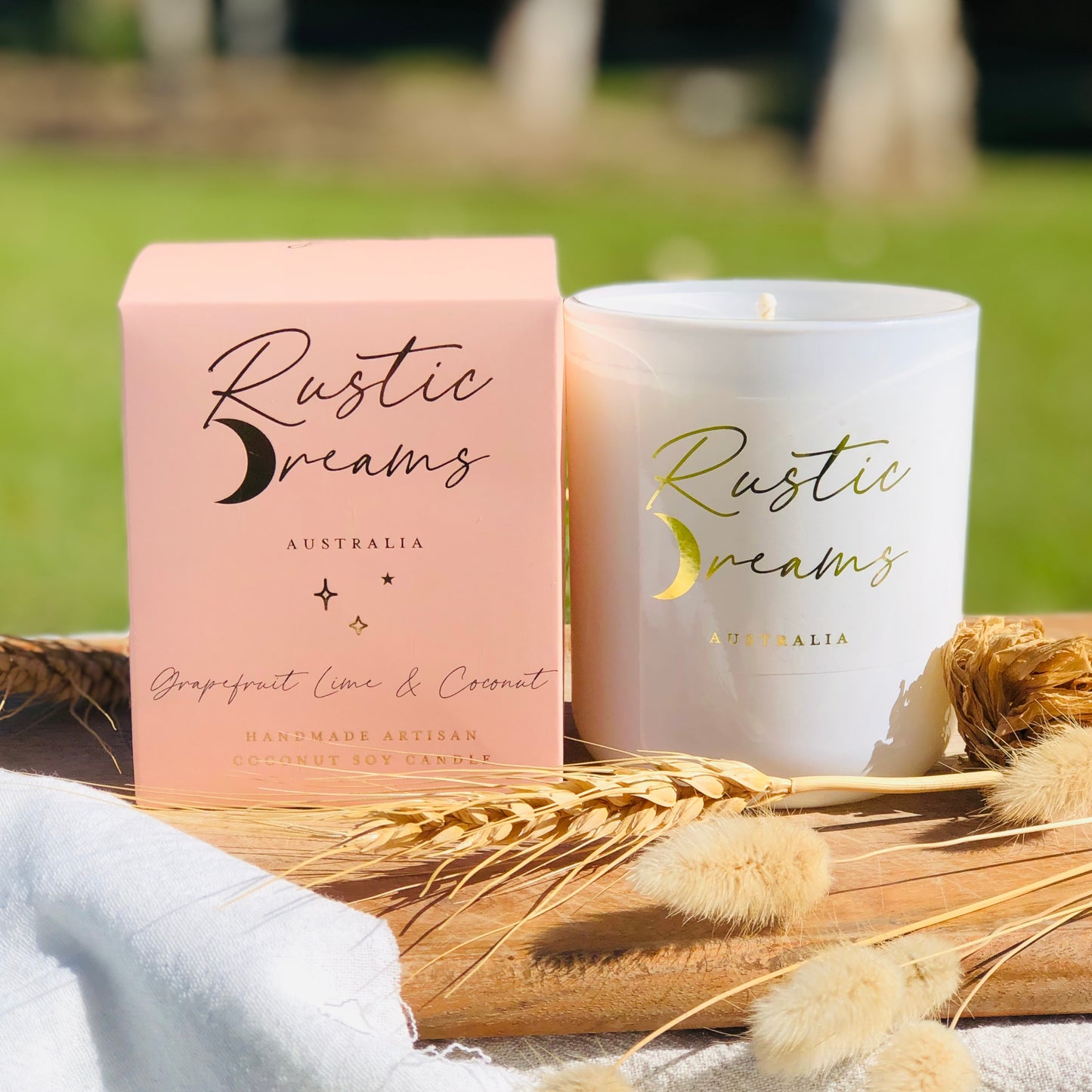 Rustic Dreams Collection - Scented Soy Candles