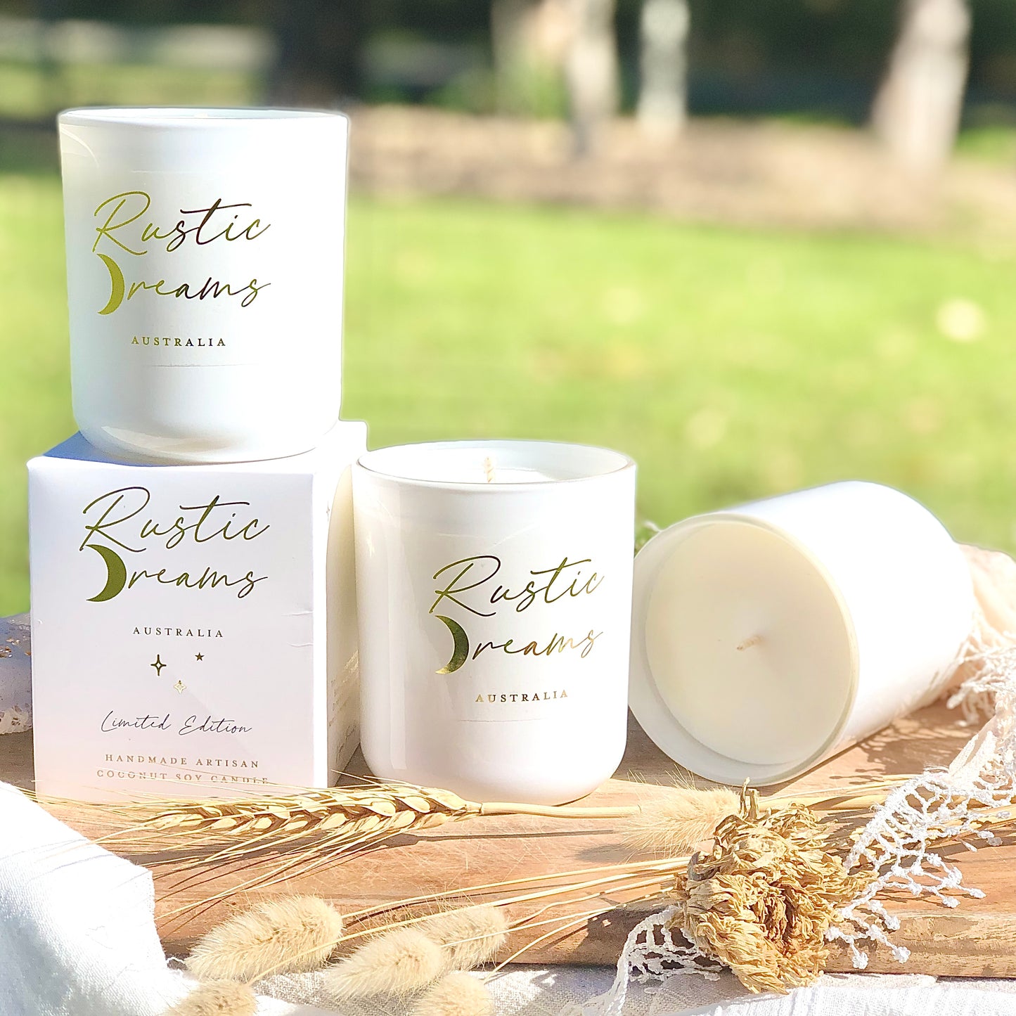 Rustic Dreams Collection - Scented Soy Candles
