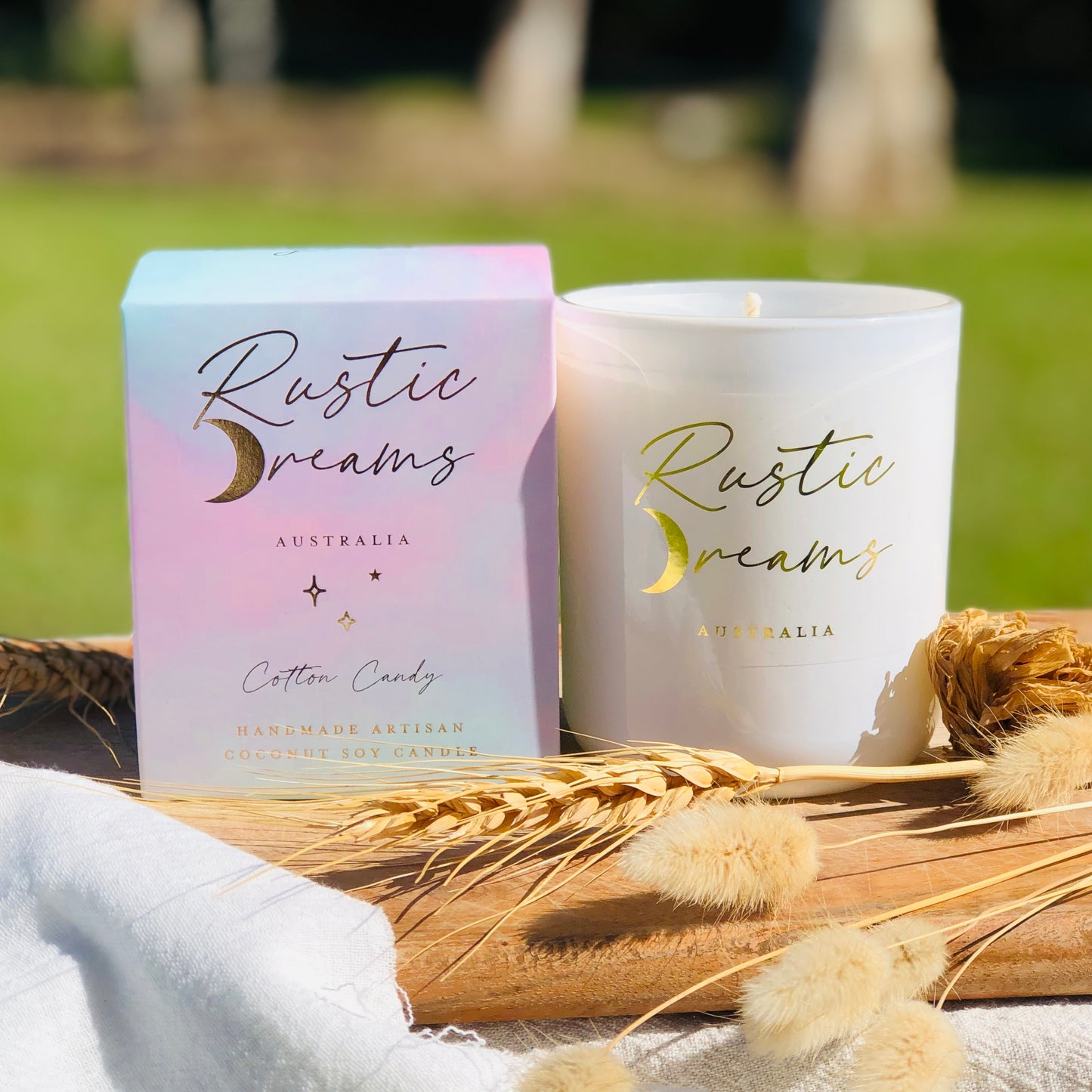 Rustic Dreams Collection - Scented Soy Candles