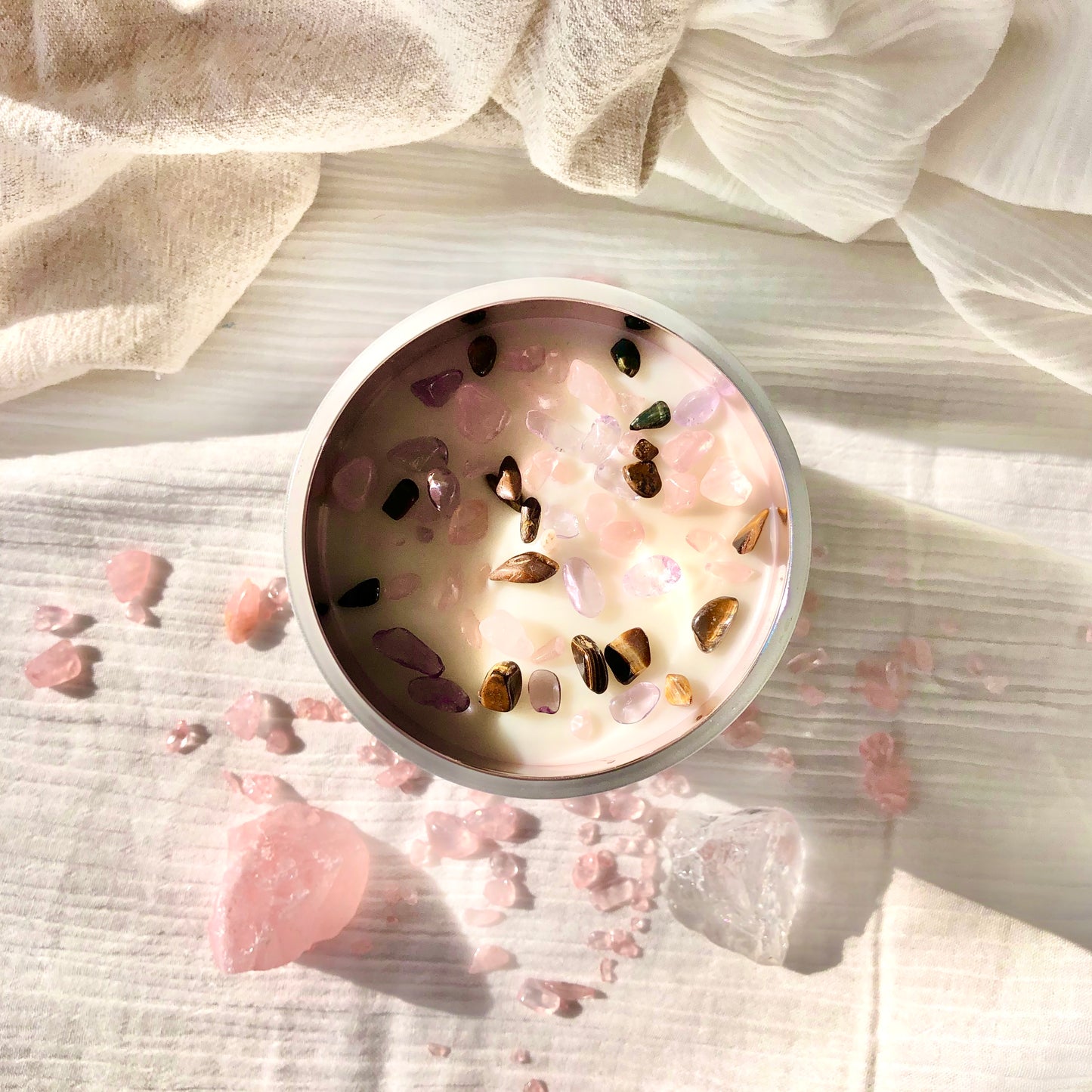 Celestial Crystal Chips - Crystal Infused Scented Soy Candles