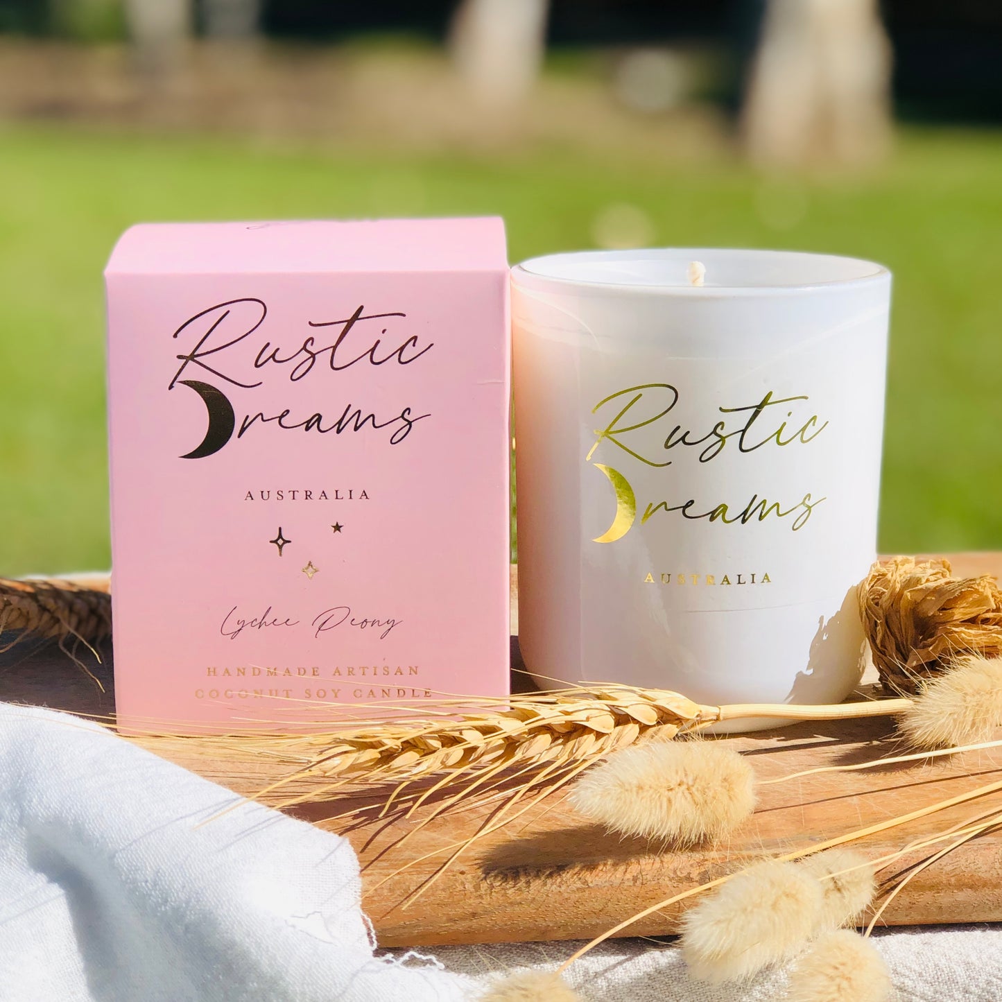 Rustic Dreams Collection - Scented Soy Candles