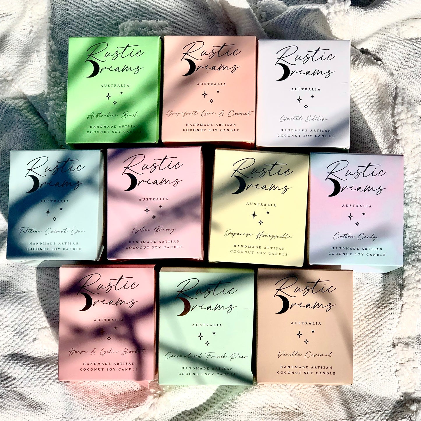 Rustic Dreams Collection - Scented Soy Candles